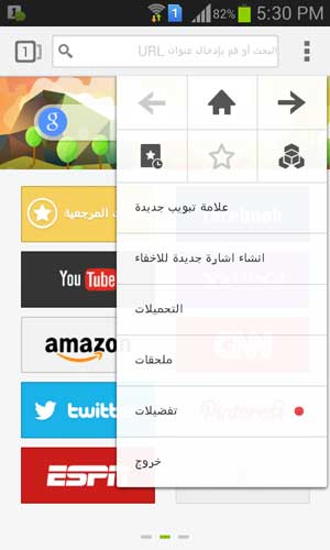 تحميل متصفح نكست براوزر Next Browser سريع وخفيف على تليفونك