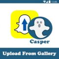 تحميل برنامج ينزل الصور من الاستديو للسناب شات للاندرويد Casper snapChat