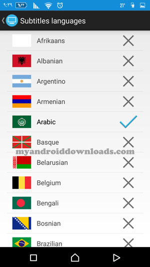 تحميل برنامج ترجمة افلام للاندرويد Gmt Subtitles مترجم الافلام