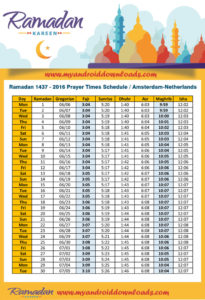 امساكية رمضان 2016 امستردام هولندا تقويم رمضان 1437 Ramadan Imsakia Amsterdam netherlands | Amsakah Ramadan 2016 Amsterdam, Netherlands - Holland | Amsakah Ramadan 2016 Amsterdam, Netherlands - Holland | Amsakah Ramadan 2016 Amsterdam, Nederland Fasting hours in Amsterdam, Netherlands - Holland | Heures à jeun à Amsterdam, Pays-Bas - Hollande | Vasten uur in Amsterdam, Nederland