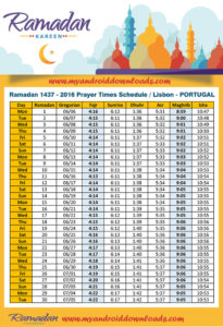 امساكية رمضان 2016 لشبونة البرتغال تقويم رمضان 1437 Amsakah Ramadan 2016 Lisbon Portugal | Amsakah Ramadan 2016 Lisbon Portugal Fasting hours in the Mogadiscio Portugal | Heures de jeûne dans la Mogadiscio Portugal