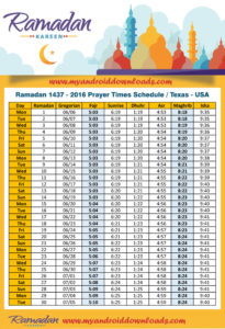 امساكية رمضان 2016 تكساس امريكا تقويم رمضان 1437 Amsakah Ramadan 2016 Texas America | Amsakah Ramadan 2016 Texas Amérique Fasting hours Texas America | Jeûne heures Texas Amérique