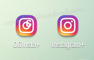 امكانية تحميل OGInsta اخر اصدار مع انستقرام بلس او انستقرام الاصلي