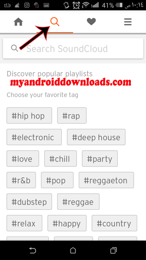 نضغط على اداة البحث للبحث عن ما تريد حفظه علة جوالك و سماعه في وقت لاحق التحميل من ساوند كلاود التحميل من ساوند كلاود للاندرويد برنامج تحميل من الساوند كلاود للاندرويد برنامج تحميل من ساوند كلاود للاندرويد ساوند كلاود تحميل كيفية التحميل من ساوند كلاود للاندرويد التحميل من ساوند كلاود كيفية التحميل من ساوند كلاود من الموبايل تحميل ساوند كلاود للموبايل التحميل من الساوند كلاود