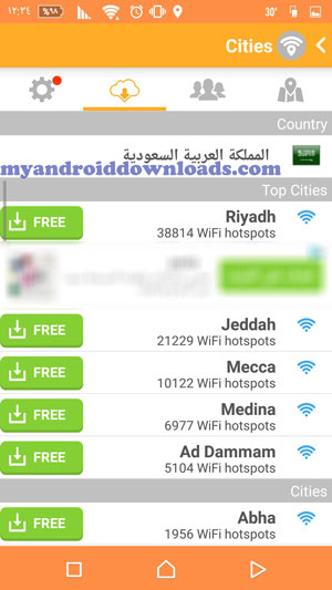 تحميل برنامج wifi map للاندرويد واي فاي ماب الاصلي مجانا 2016 - عرض لمدن الدولة التي من خلالها تكتشف شبكات الواي فاي من خلال برنامج واي فاي ماب للاندرويد