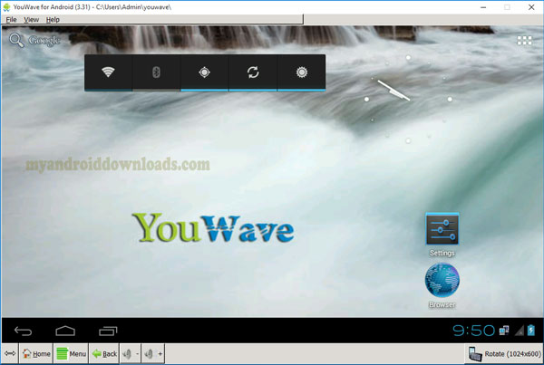 تحميل برنامج youwave للكمبيوتر يو ويف اندرويد للكمبيوتر مجانا 2016 - واجهة برنامج youwave محاكي الاندرويد على الكمبيوتر اخر اصدار