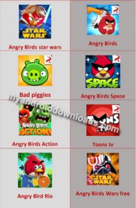 العاب Angry Birds السابقة