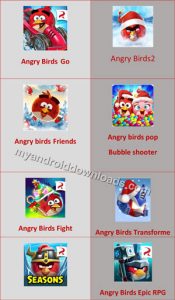 العاب Angry Birds السابقة