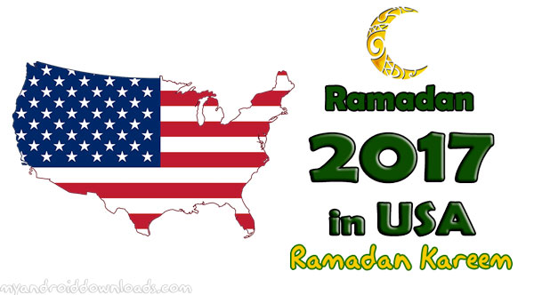 America Ramadan 2017 Calendar امساكية رمضان امريكا