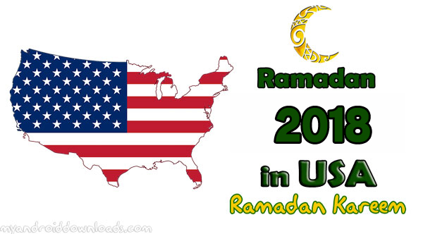 America Ramadan 2018 Calendar امساكية رمضان امريكا