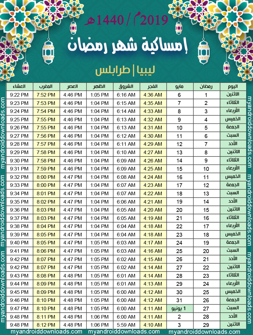 وقت اذان الفجر في المدينة المنورة