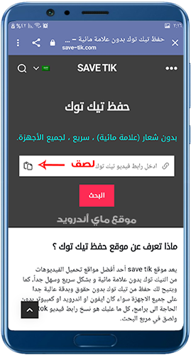 تحميل من التيك توك بدون حقوق اون لاين