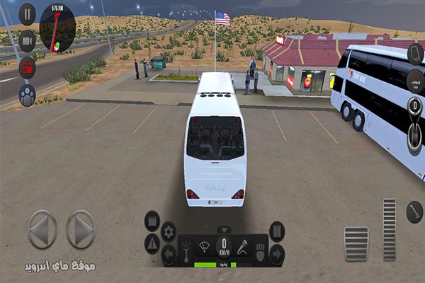 نظام محاكاة قيادة مميزة بعد تنزيل لعبة Bus Simulator للاندرويد