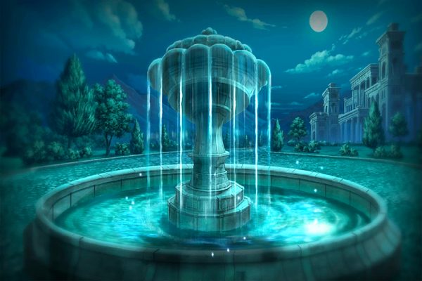 النافورة السعيدة في لعبة Evertale