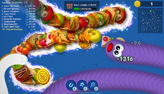 تحميل لعبة Worms Zone .io - Hungry Snake اخر إصدار